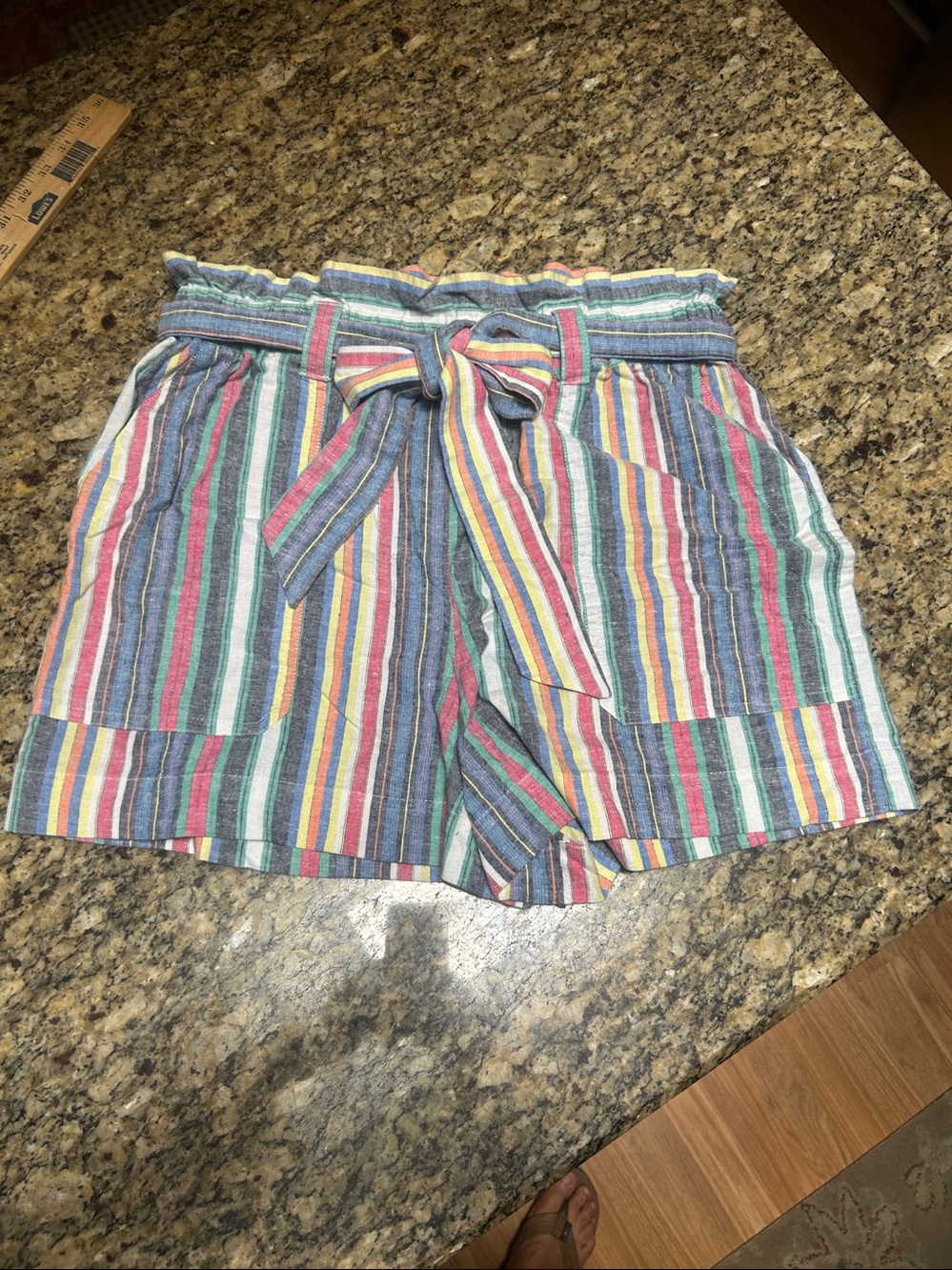 Marine Layer Nautical Stripe Shorts Medium
